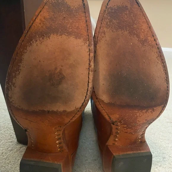 Womens Tony Llama leather cowboy boots - Picture 5 of 9